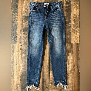 Vervet by Flying Monkey distressed denim skinny jeans